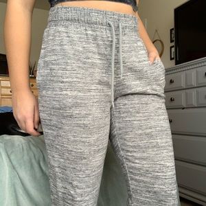 Grey joggers